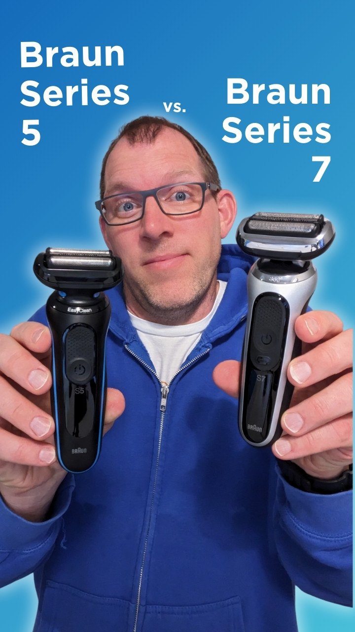Watch Difference Between Braun Series 5 and Braun Series 7 on